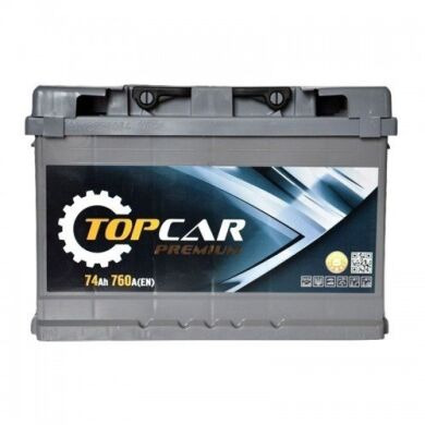 Акумулятор Top Car Premium 74Ah R+ 760A