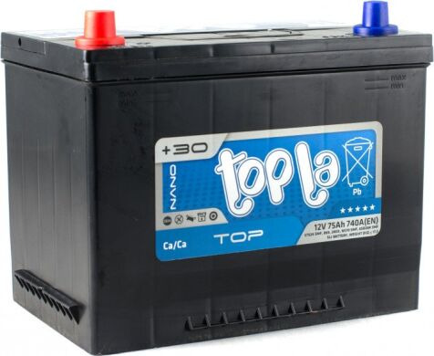 Акумулятор Topla Top 75Ah JR+ 740A