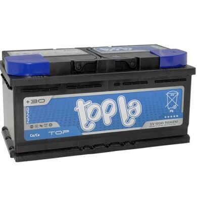 Аккумулятор Topla Top 100Ah R+ 950A (низкобазовый)